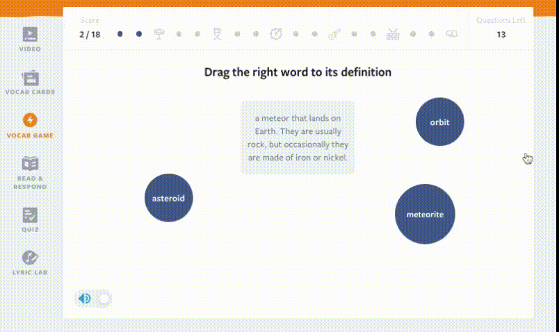 Using the Flocabulary Activities (Students)
