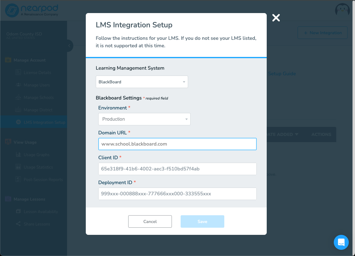 LTI 1.3 Blackboard Learn & Blackboard Learn Ultra