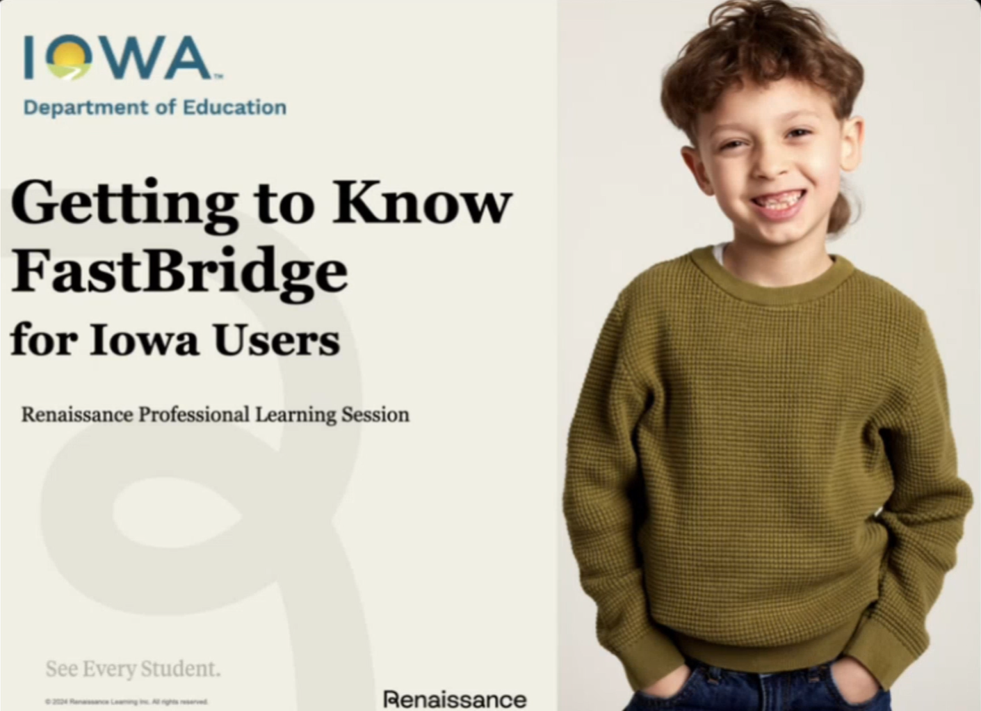 Iowa: FastBridge Orientation Training Video