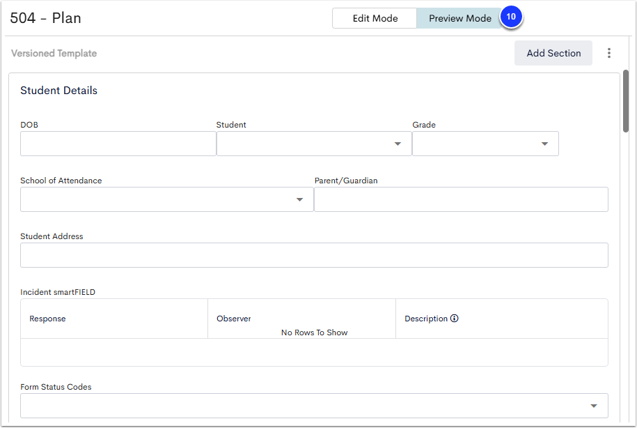 Creating a smartFORM Template