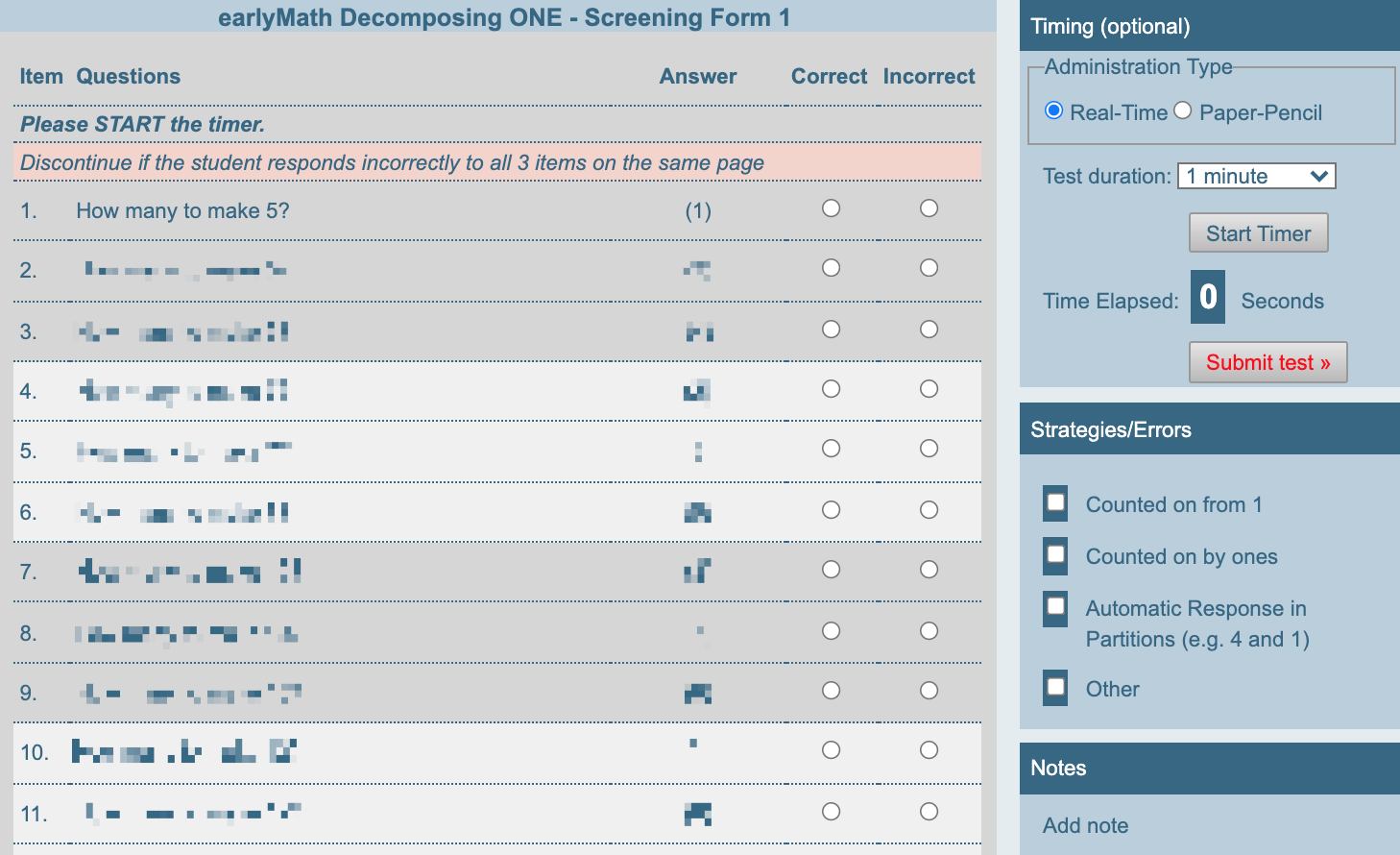 earlyMath English - Decomposing
