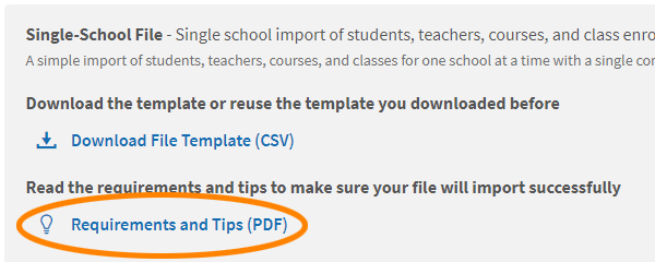 How to Import a Single-School Import File (Full Instructions)