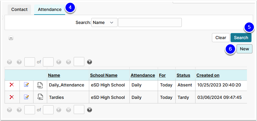 New Attendance Rule Schedule