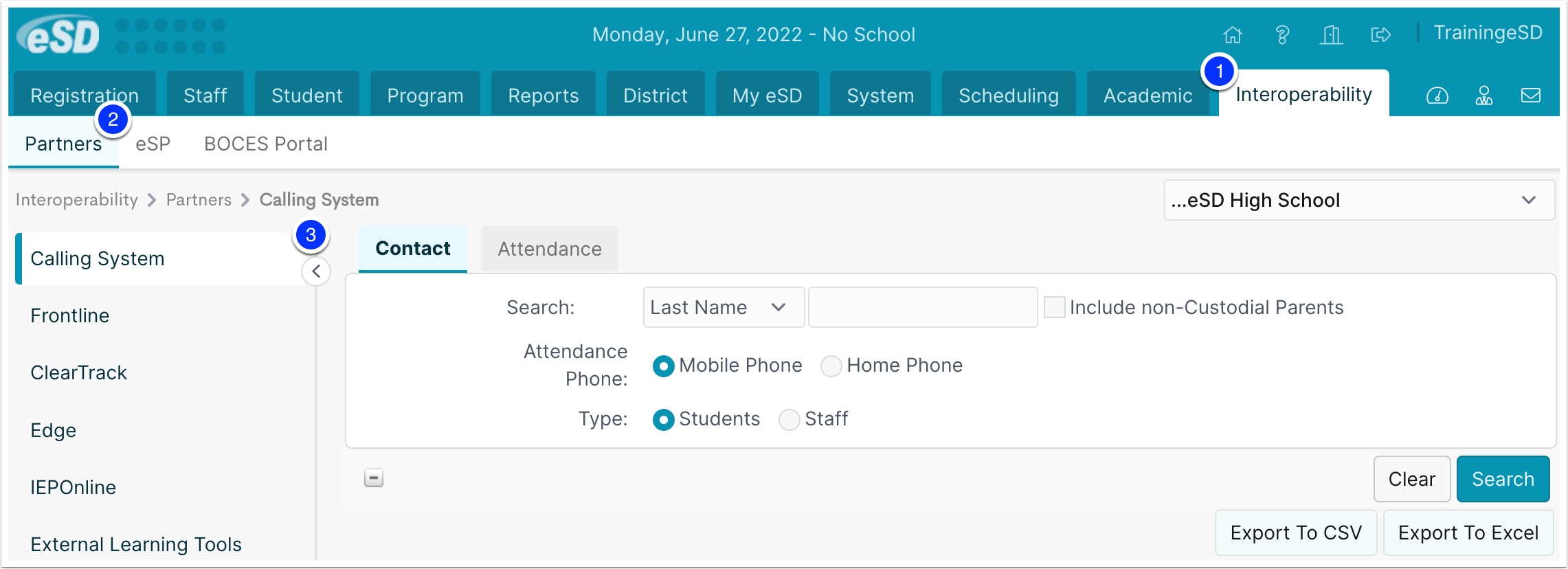 New Attendance Rule Schedule