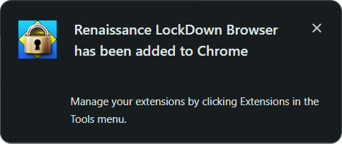 Secure Browsers: Renaissance LockDown Browser Chromebook™ Extension and ...