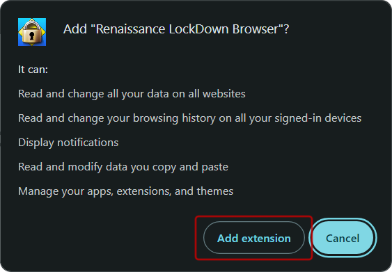 Secure Browsers: Renaissance LockDown Browser Chromebook™ Extension and ...