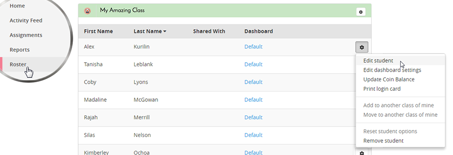 How can I change the language of Freckle's user interface?