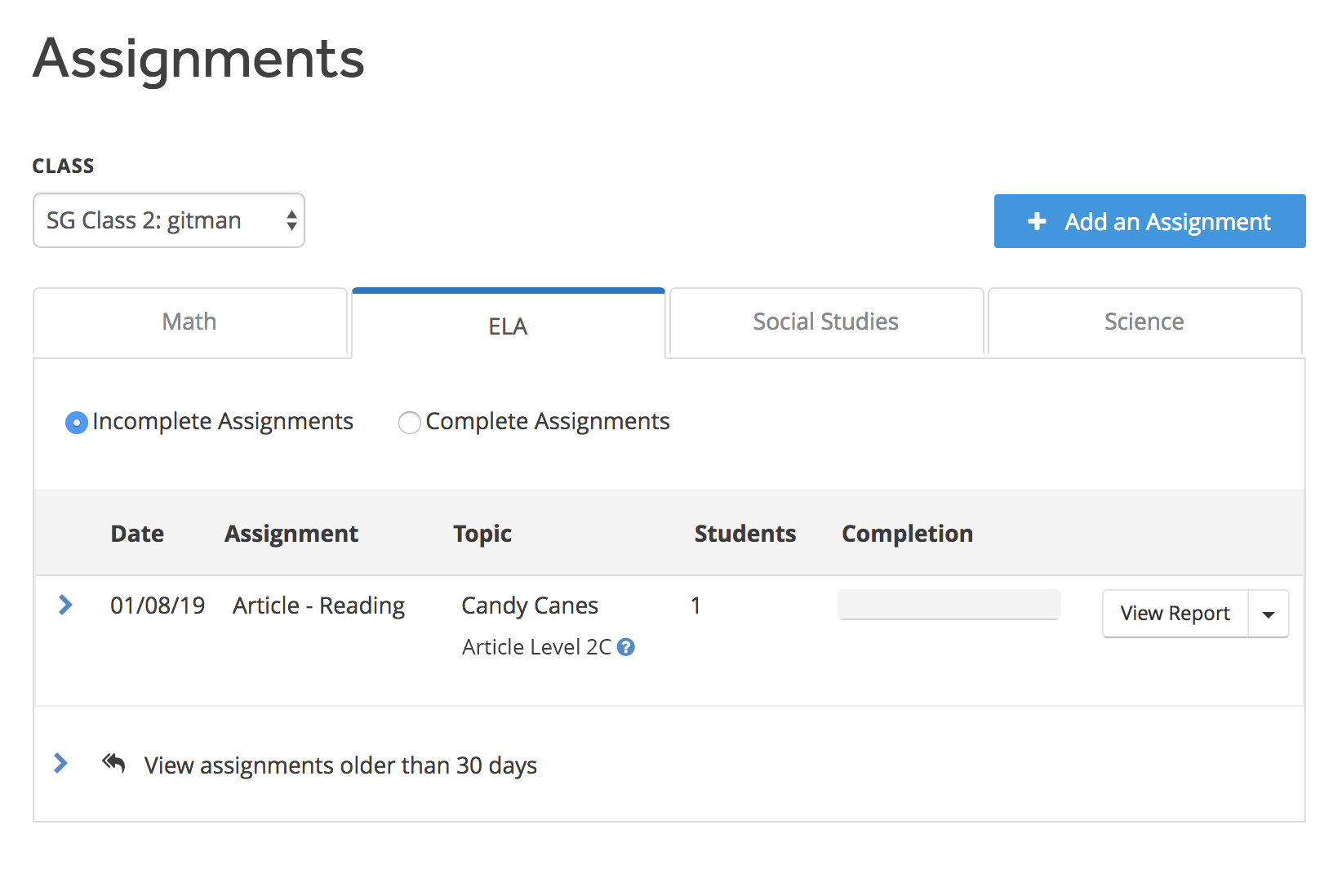 What are Articles and Stories and how do I assign them to my students?