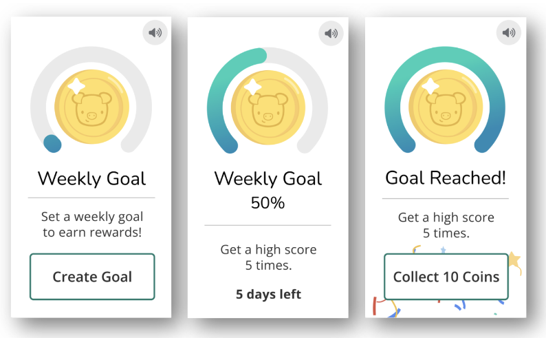 How does the Student Goal Setting feature work?