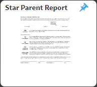 Star Parent Report