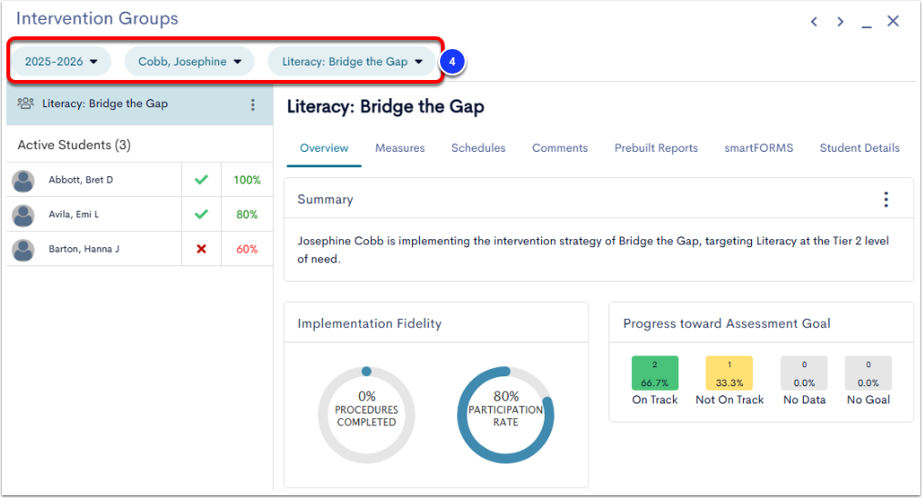 Edit Intervention Details