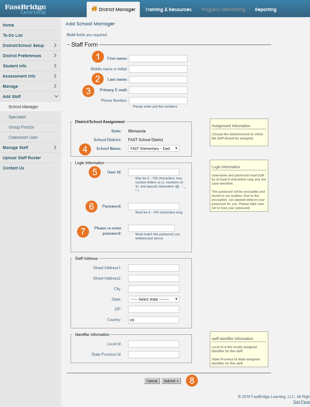 Adding User Accounts
