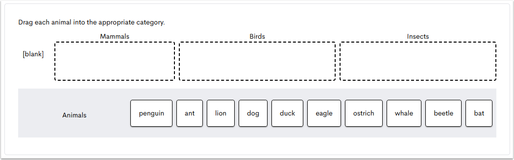 Create a Classification Item