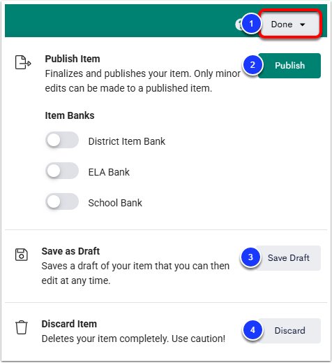 Create a Classification Item