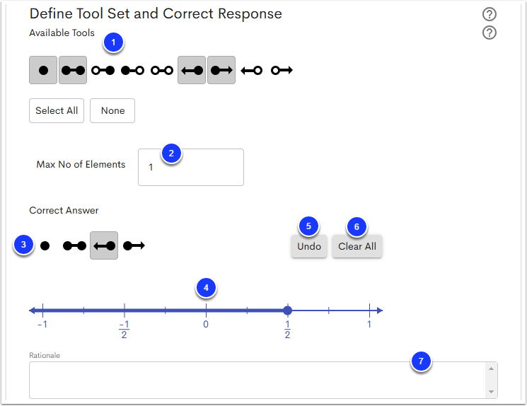 Create a Number Line Item