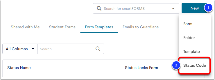 Configuring Status Codes