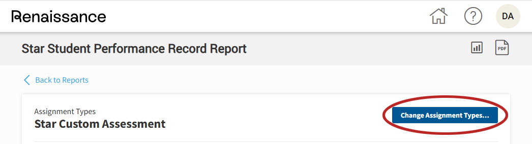 Student Performance Record Report