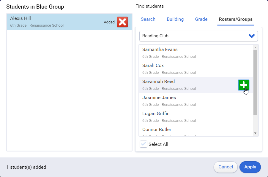 How to Create Groups and Assign Students to Them (Building Administrator)
