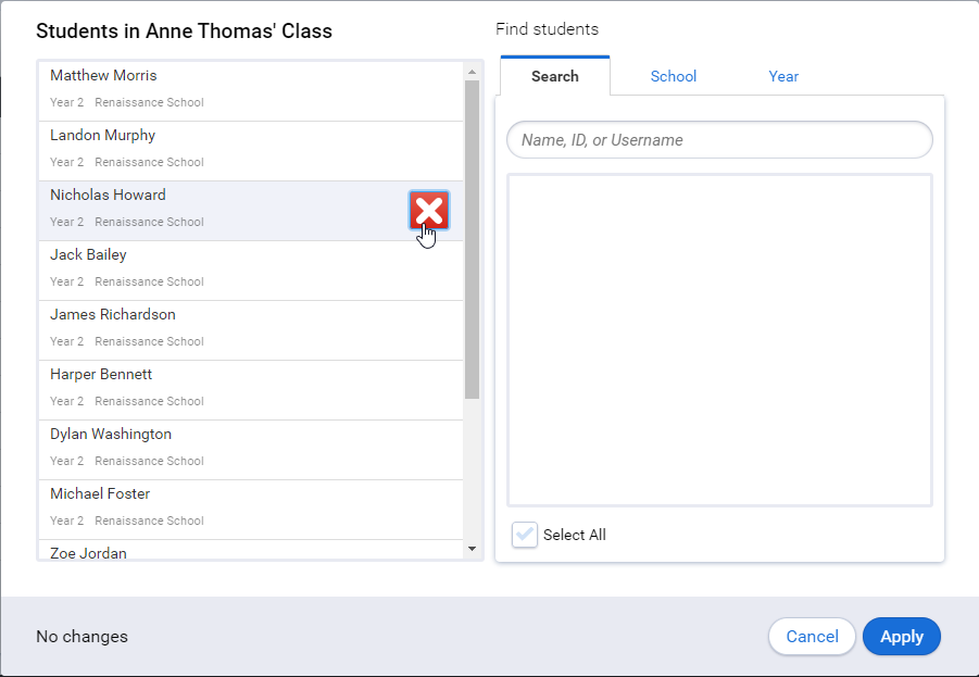 How to Assign Students to Classes (School Administrator)