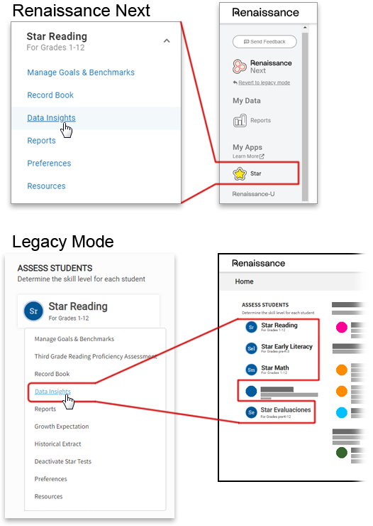 Star Data Insights - Unscreened Students Page