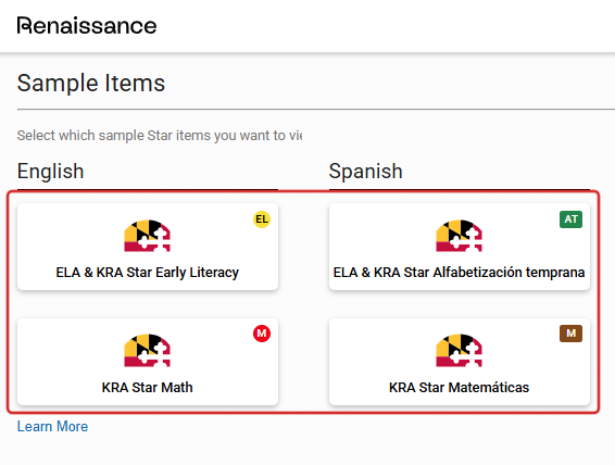 ELA & KRA Sample Tests