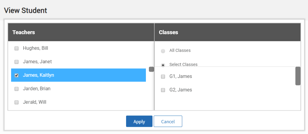 Student Enrollment - School and Class