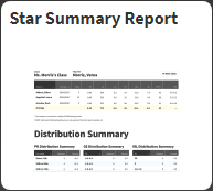 Star Summary Report