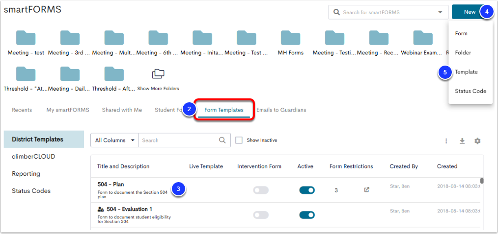 Creating a smartFORM Template