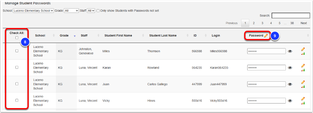 Setting Up Student Logins- Specialists Only