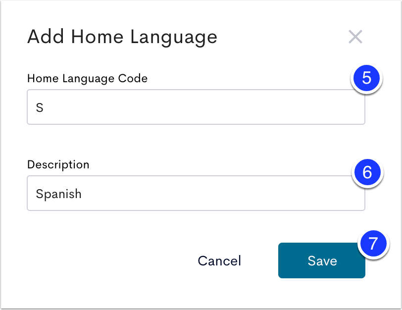 Configuring Home Languages
