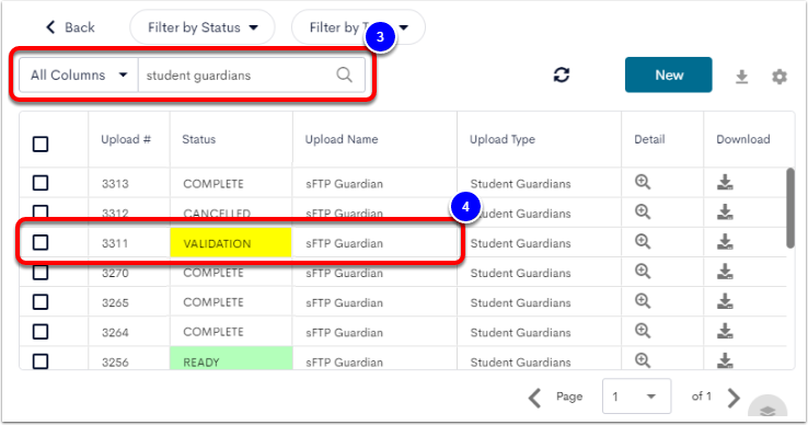 Upload Student Guardians