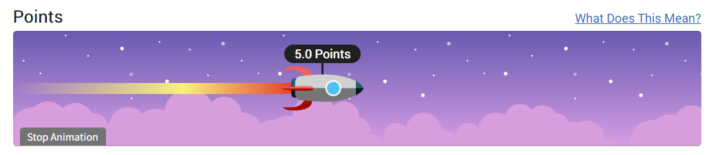 My Goals or My Progress (Rocket)