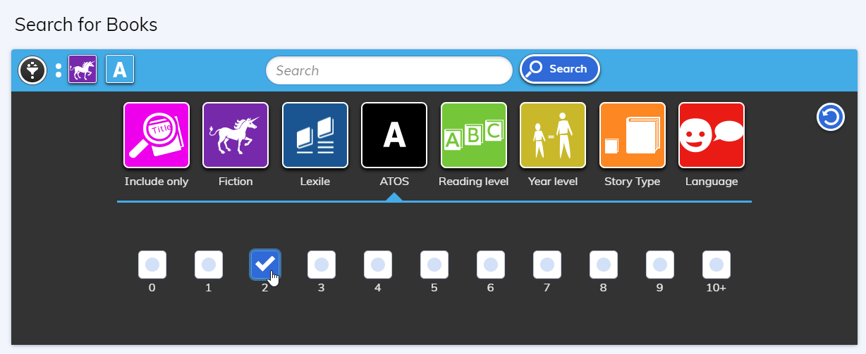Using Filters When Searching