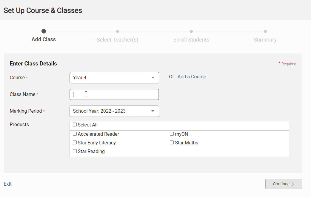 Adding Classes
