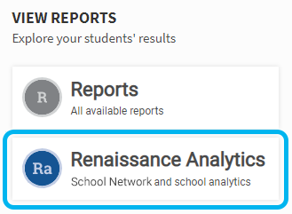 Opening Renaissance Analytics