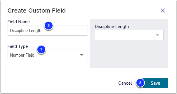 Configure Response Custom Field Definitions