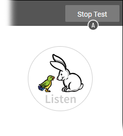 Stopping a Star Early Literacy Test