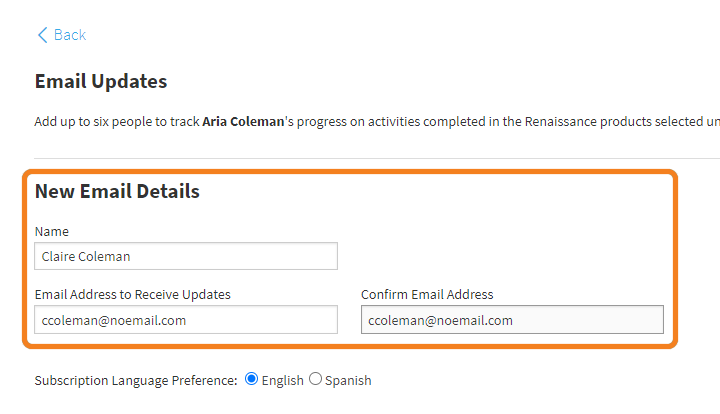 Getting Email Updates on Your Child's Work (Parents)