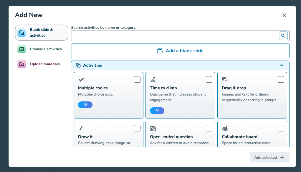 Create a Nearpod lesson
