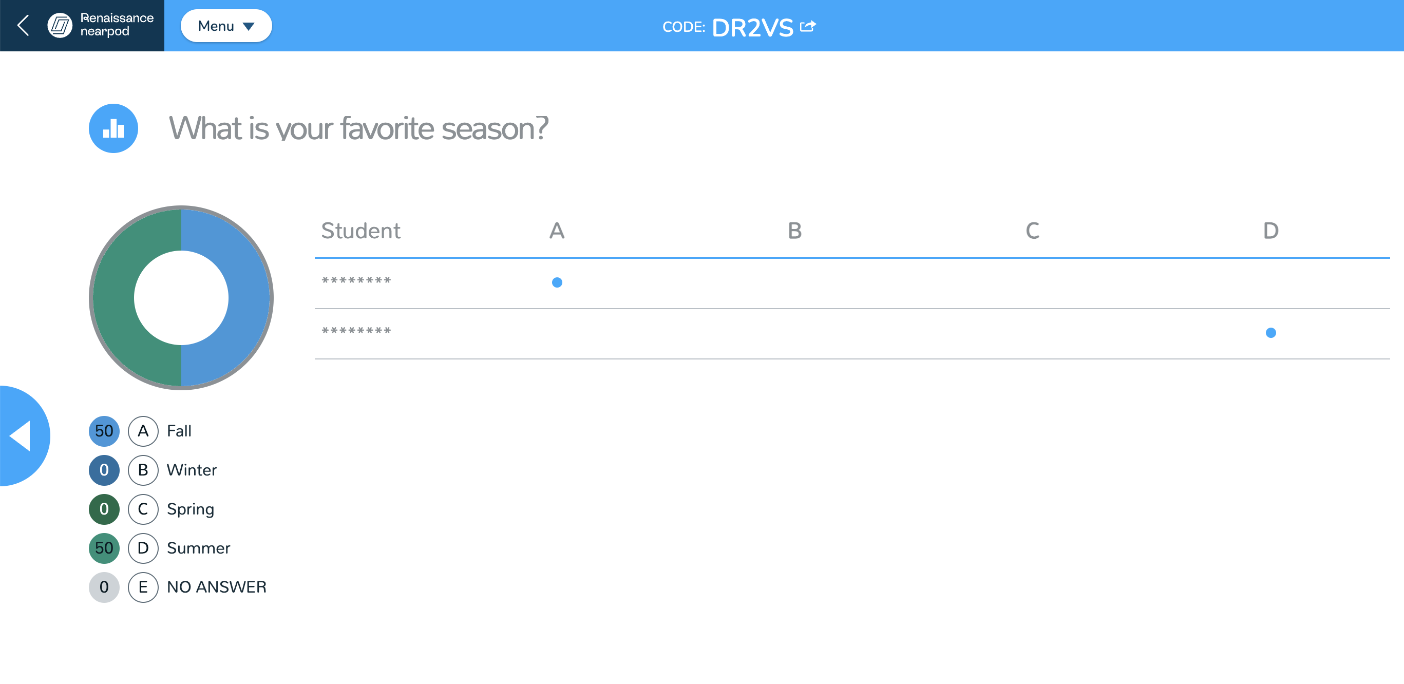 How to use a Poll activity in a Nearpod lesson