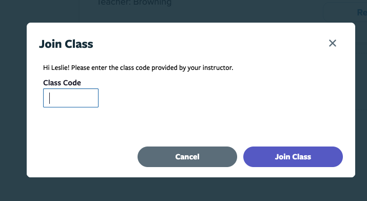 Joining My Teacher's Class and Logging in to Flocabulary