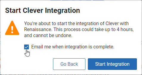 Using Clever with Renaissance Software