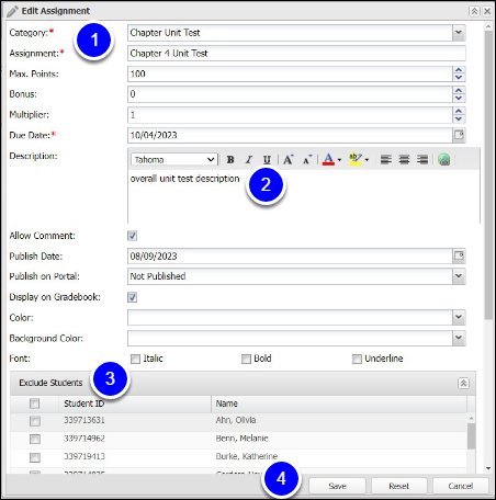 Gradebook Setup Tools
