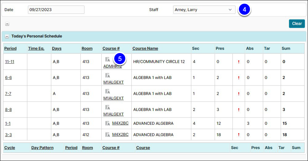 Manage Substitute Assignments
