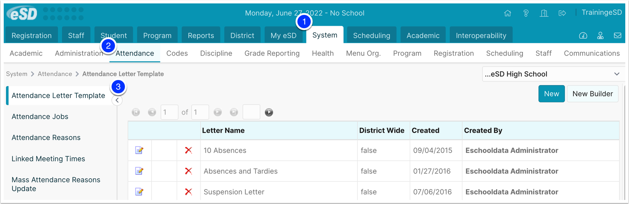 Attendance Letter Templates