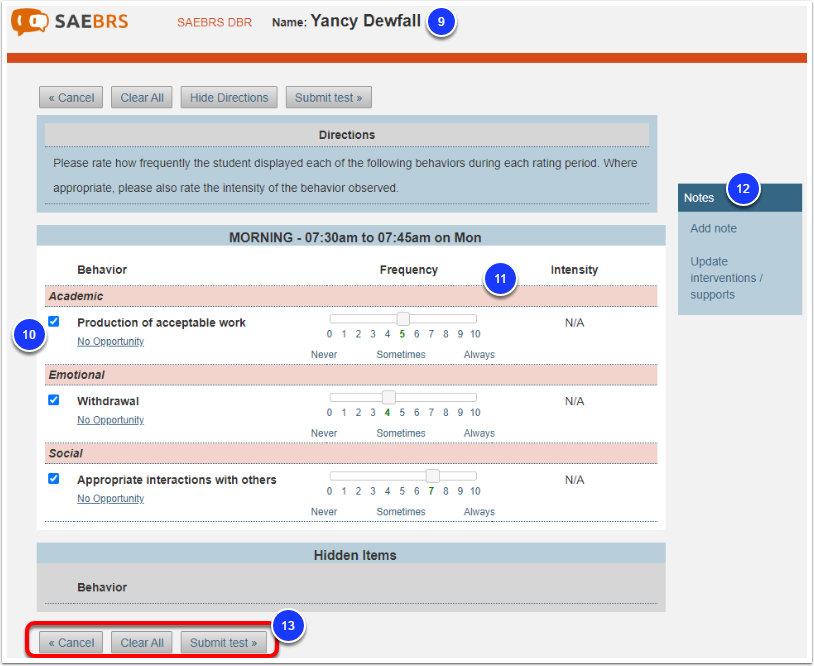 Using Direct Behavior Ratings for Progress Monitoring