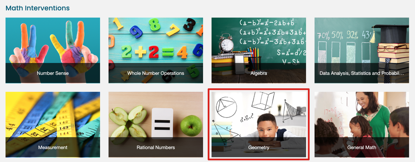Geometry Interventions