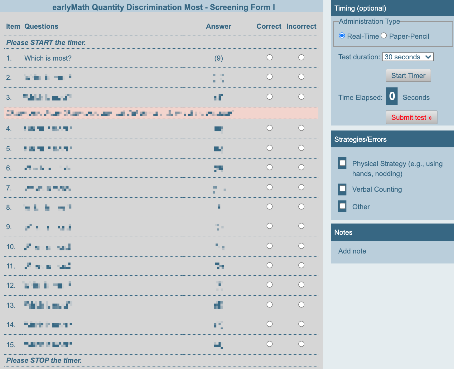 earlyMath - Quantity Discrimination Most