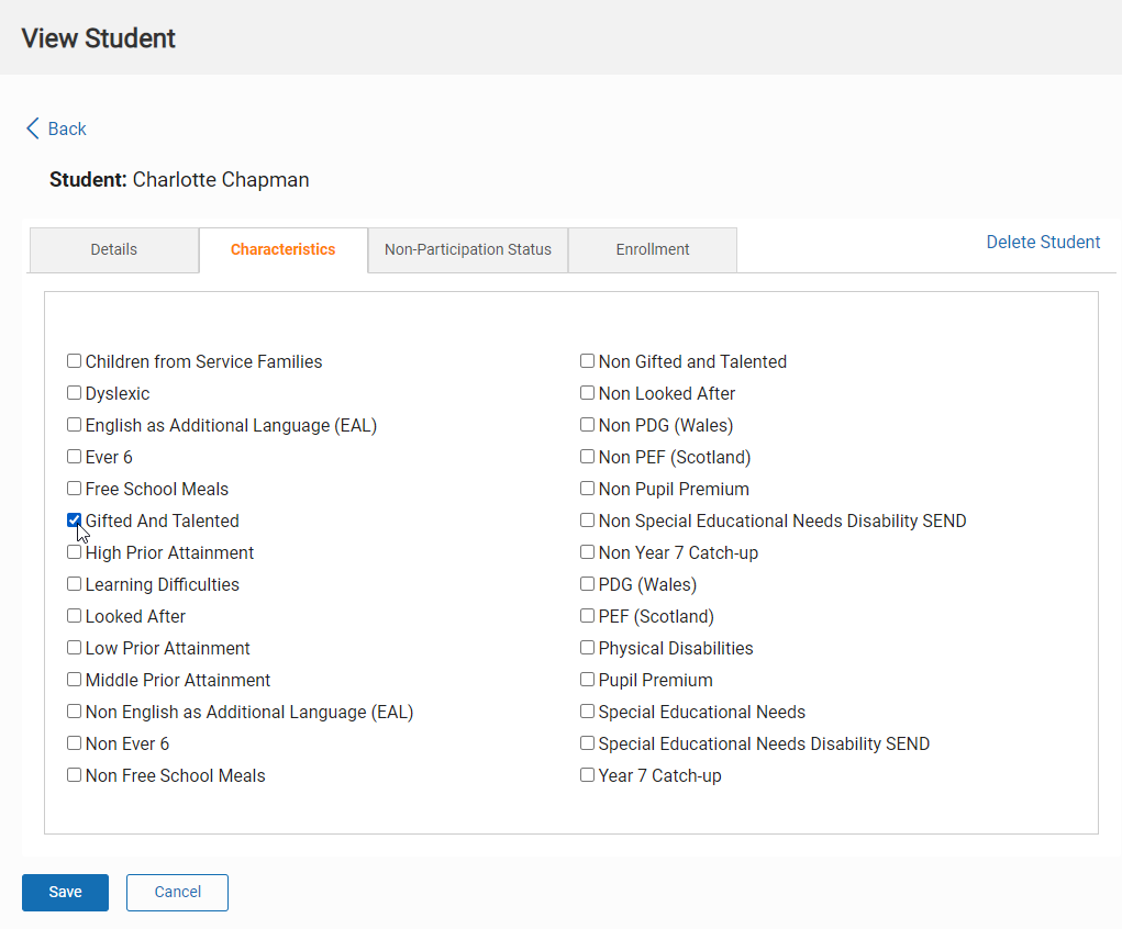 student-characteristics