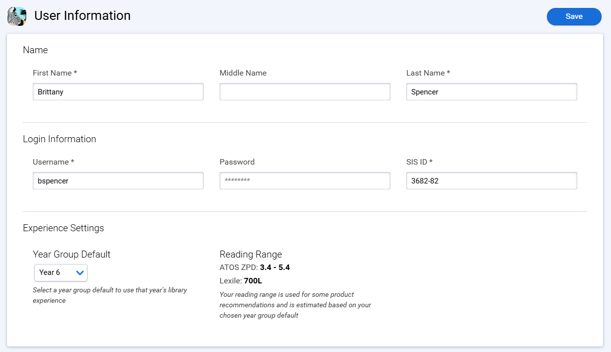 How to Change Your Information and Avatar (Teachers and Administrators)